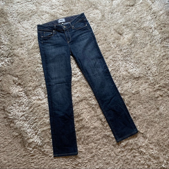 Paige Skyline Straight Stretch Jeans - Picture 2 of 5